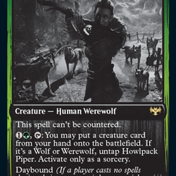Howlpack Piper // Wildsong Howler [Innistrad: Double Feature]
