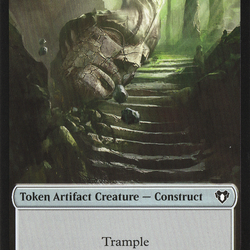 City's Blessing // Construct (0075) Double-Sided Token [Commander Masters Tokens]