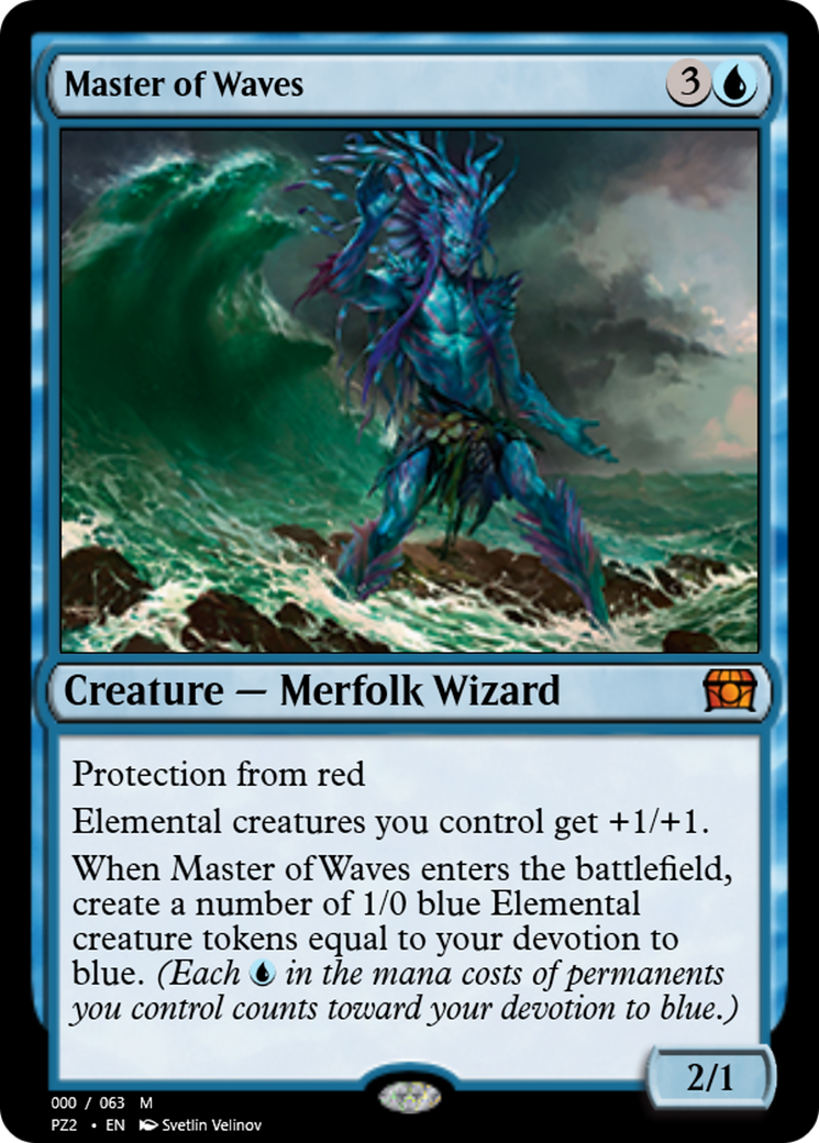 Master of Waves (PZ2-65859) [Treasure Chest] Foil