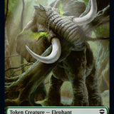 Beast (19) // Elephant Double-Sided Token [Commander Legends Tokens]