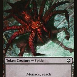 Spider // Vecna Double-Sided Token [Dungeons & Dragons: Adventures in the Forgotten Realms Tokens]