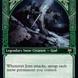 Jorn, God of Winter // Kaldring, the Rimestaff (Showcase) [Kaldheim]