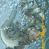 Kitsa, Otterball Elite // Kitsa, Otterball Elite (ABLB-042) (Borderless) [Bloomburrow Art Series] Foil