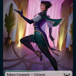 Treasure (016) // Citizen Double-Sided Token [Streets of New Capenna Tokens]