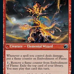Flame Channeler // Embodiment of Flame [Innistrad: Midnight Hunt]