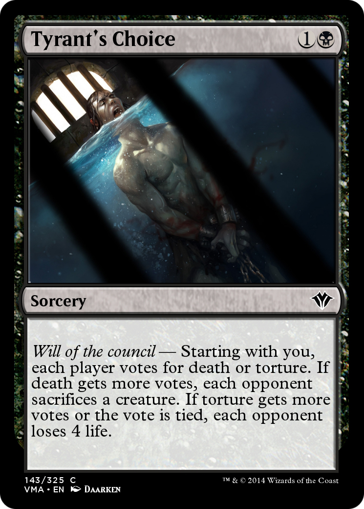 Tyrant's Choice (VMA-143) [Vintage Masters]