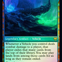 Cosima, God of the Voyage // The Omenkeel [Kaldheim Prerelease Promos]