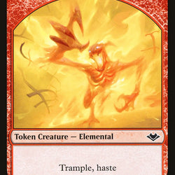 Soldier (004) // Elemental (009) Double-Sided Token [Modern Horizons Tokens]