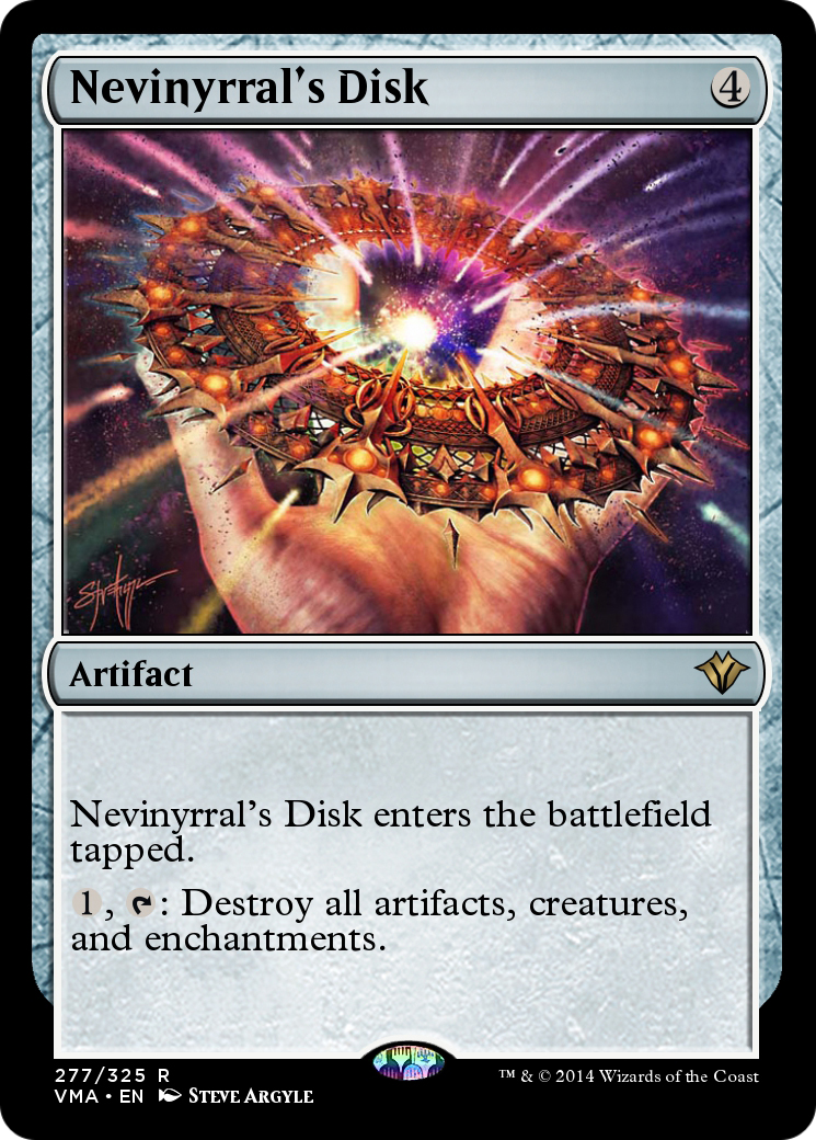 Nevinyrral's Disk (VMA-277) [Vintage Masters] Foil