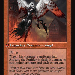 Archangel Avacyn // Avacyn, the Purifier (Retro Frame) [Innistrad Remastered]