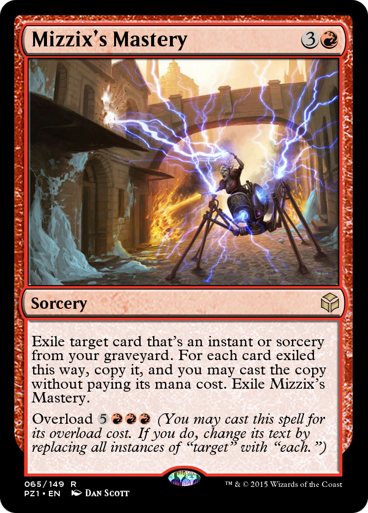 Mizzix's Mastery (PZ1-065) [Legendary Cube Prize Pack]