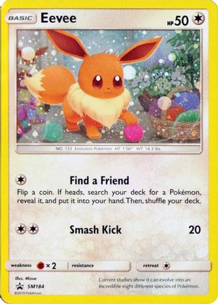 Eevee - SM184 (Cosmos Holo) [SM Promos] - Holofoil