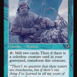 Grizzled Angler // Grisly Anglerfish (Retro Frame) [Innistrad Remastered]
