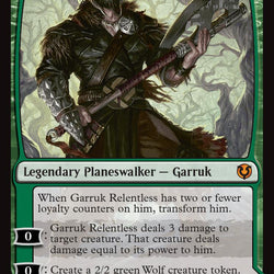 Garruk Relentless // Garruk, the Veil-Cursed [Innistrad Remastered]