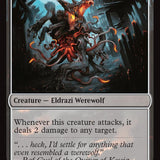 Smoldering Werewolf // Erupting Dreadwolf [Innistrad Remastered]