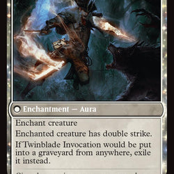Twinblade Geist // Twinblade Invocation [Innistrad Remastered]