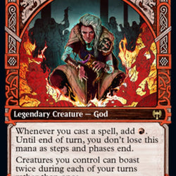 Birgi, God of Storytelling // Harnfel, Horn of Bounty (Showcase) [Kaldheim]