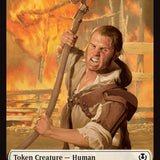 Spirit // Human (0002) Double-Sided Token [Innistrad Remastered Tokens]