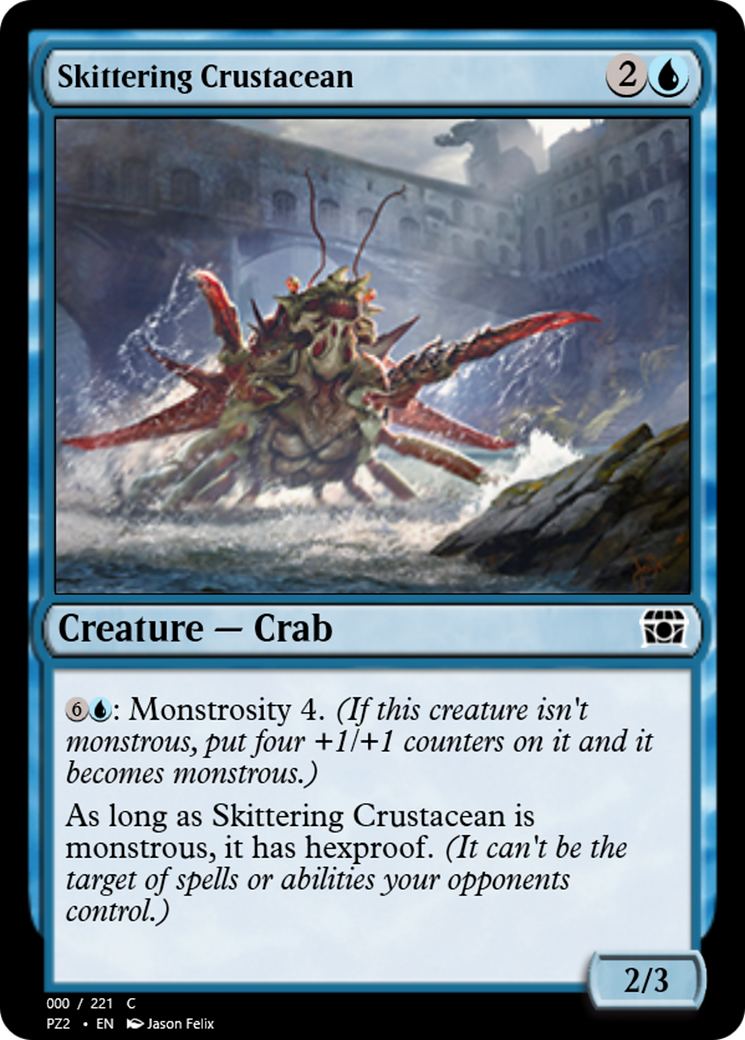 Skittering Crustacean (PZ2-65777) [Treasure Chest] Foil