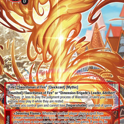 Blade of Dimensional Fire (MP02-008 SR) [Masterpiece Collection 02 "Fates Reunited!"]