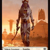 Angel of Sanctions // Zombie (0003) Double-Sided Token [Aetherdrift Tokens]