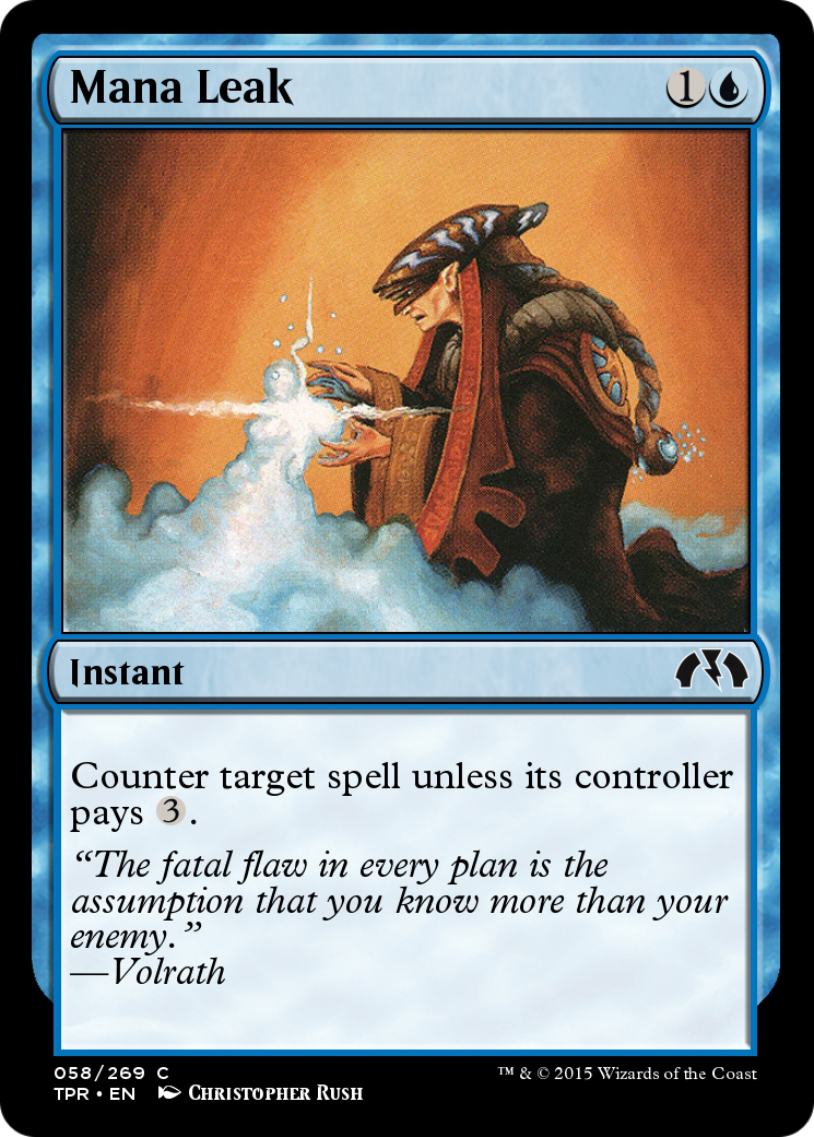 Mana Leak (TPR-058) [Tempest Remastered]