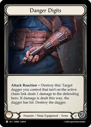 Danger Digits [CIN005] (The Hunted Cindra Blitz Deck)