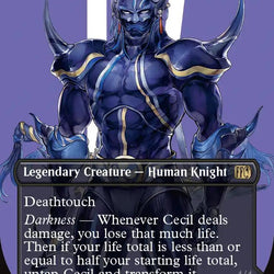 Cecil, Dark Knight // Cecil, Redeemed Paladin (Borderless) [FINAL FANTASY]