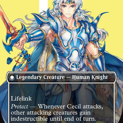 Cecil, Dark Knight // Cecil, Redeemed Paladin (Borderless) [FINAL FANTASY]