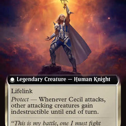 Cecil, Dark Knight // Cecil, Redeemed Paladin (Extended Art) [FINAL FANTASY]