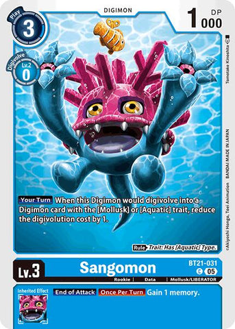 Sangomon [BT21-031] [World Convergence]