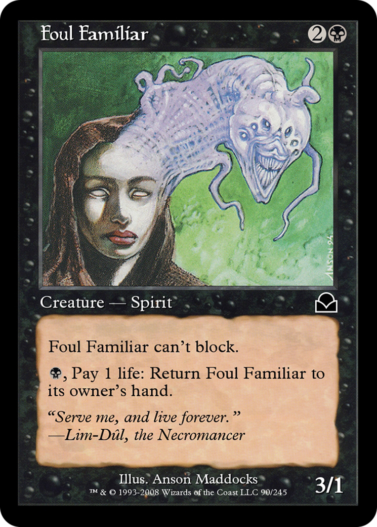 Foul Familiar (ME2-090) [Masters Edition II] Foil