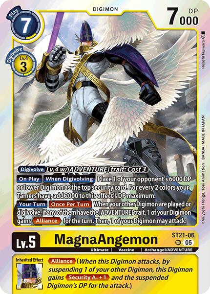 MagnaAngemon [ST21-06] [Starter Deck: Hero of Hope]