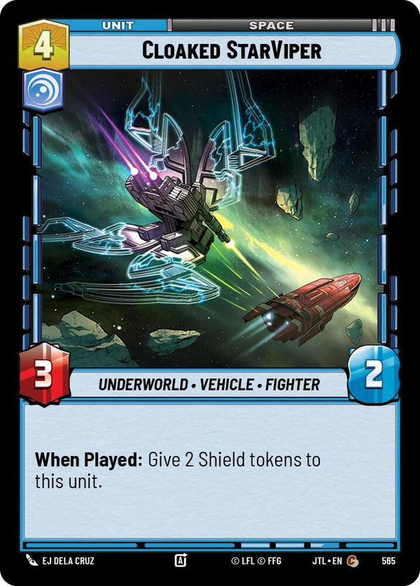 Cloaked StarViper (565) (565) [Jump to Lightspeed]
