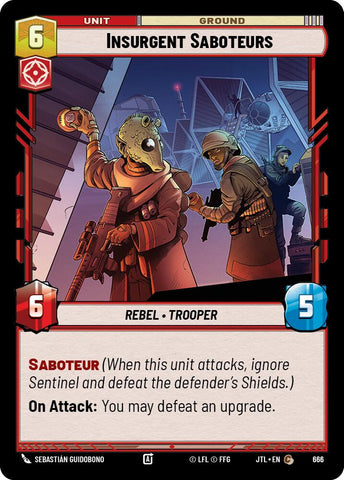 Insurgent Saboteurs (666) (666) [Jump to Lightspeed]