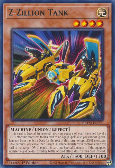 Z-Zillion Tank [MZTM-EN020] Rare