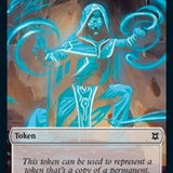 Copy // Illusion Double-Sided Token [Zendikar Rising Tokens]