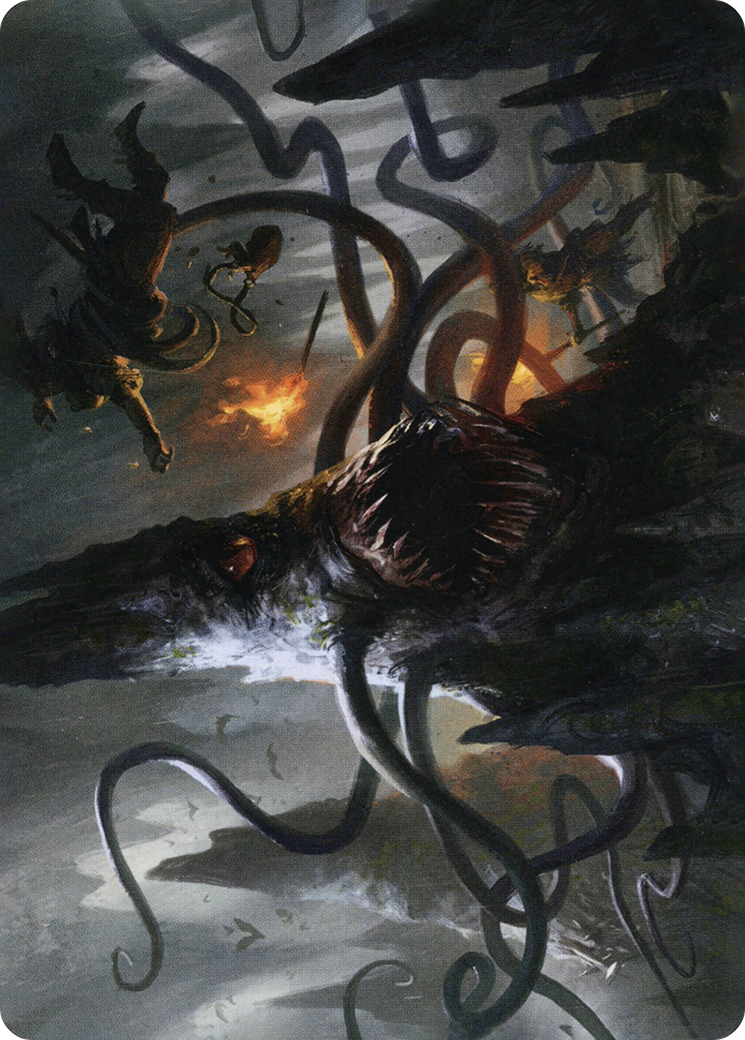 Lurking Roper // Roper (AAFR-025) (Borderless) [Adventures in the Forgotten Realms Art Series] Foil