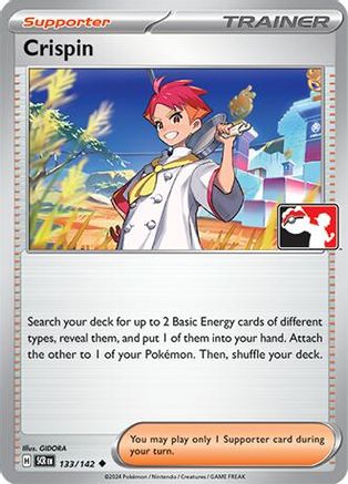 Crispin - 133/142 [Prize Pack Series Cards] - Holofoil