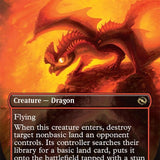 Magmatic Hellkite (Borderless) [Tarkir: Dragonstorm]