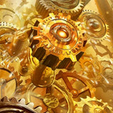 Golden Cog (Marvel) [SEA042] (High Seas)  Rainbow Foil