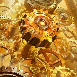 Golden Cog (Marvel) [SEA042] (High Seas)  Rainbow Foil