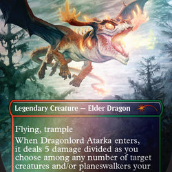 Dragonlord Atarka (Rainbow Foil) [Secret Lair Drop Series]