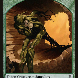 Saproling // Wurm Double-Sided Token [Ravnica Allegiance Guild Kit Tokens]
