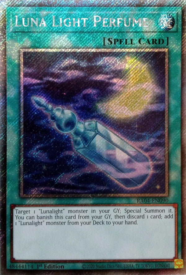 Luna Light Perfume [RA04-EN090] Platinum Secret Rare