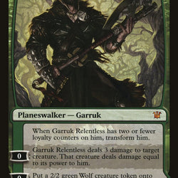 Garruk Relentless // Garruk, the Veil-Cursed [Innistrad]