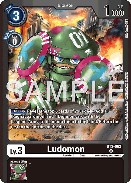 Ludomon [BT3-062] (Limited Card Pack -Billion Bullet-) [Limited Card Pack -Billion Bullet-]