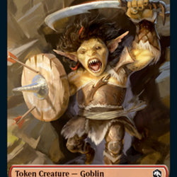 Dungeon of the Mad Mage // Goblin Double-Sided Token [Dungeons & Dragons: Adventures in the Forgotten Realms Tokens]