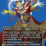 Kefka, Court Mage // Kefka, Ruler of Ruin (Borderless) (Surge Foil) [FINAL FANTASY]