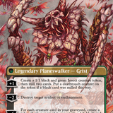 Grist, Voracious Larva // Grist, the Plague Swarm (Borderless) [Modern Horizons 3]